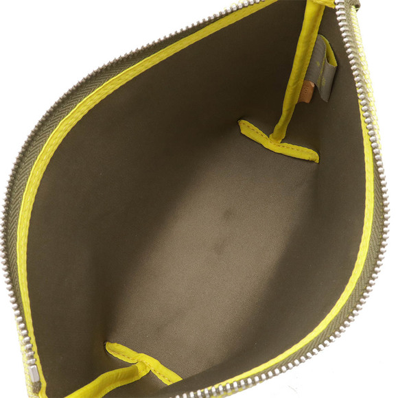 Louis Vuitton Damier Geant Volunteer LV Cup Shoulder Bag Lime Yellow - Picture 9 of 9